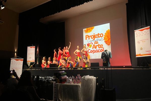 Copacol fortalece a cultura em Corbélia com o projeto Caminhos da Arte