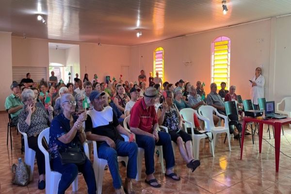 Secretaria de Saúde promove ação no Ceaps do Jardim Vera Lúcia para incentivar hábitos saudáveis