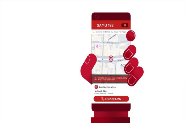 Imagem referente a notícia: CONSAMU lança aplicativo que permite acionar o SAMU pela internet, mesmo sem sinal de telefone