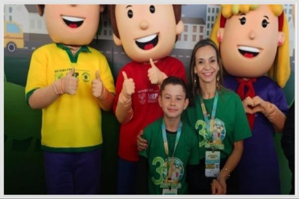 Imagem referente a notícia: Aluno da Escola Primeiro de Maio conquista 1º lugar no Concurso Agrinho 2025