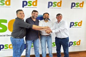 Imagem referente a notícia: Prefeitos da região se filiam ao PSD e reforçam avanço regional da sigla