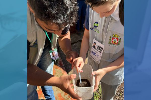 Imagem referente a notícia: Programa Agente Mirim é lançado em Corbélia com atividades na Escola Primeiro de Maio