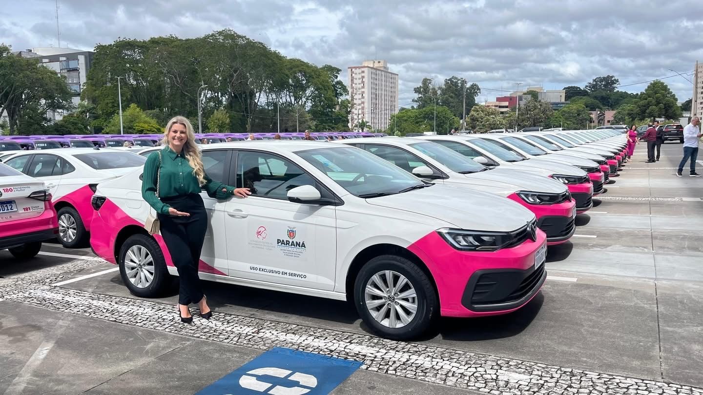 Carro novo reforça políticas de proteção às mulheres em Corbélia