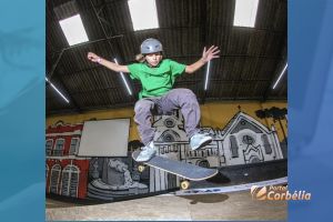 Imagem referente a notícia: Skatista de 10 anos de Corbélia avança à semifinal do Brasileiro Sub-16