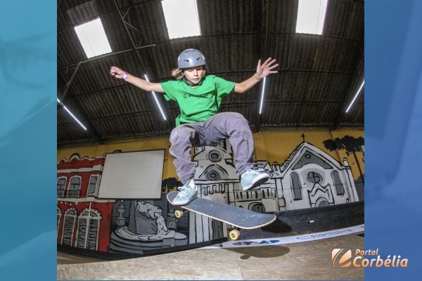 Imagem referente a notícia: Skatista de 10 anos de Corbélia avança à semifinal do Brasileiro Sub-16