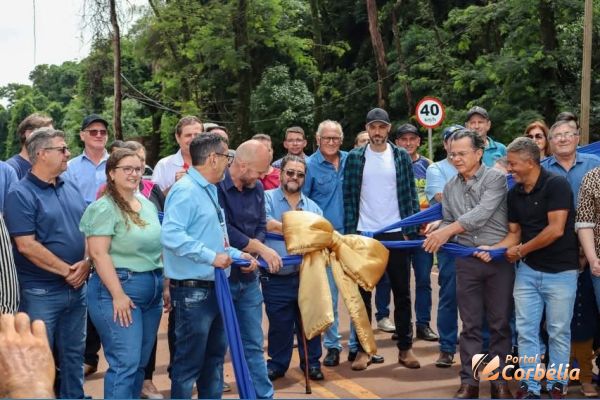 Cafelândia inaugura Contorno Leste e avança em mobilidade urbana
