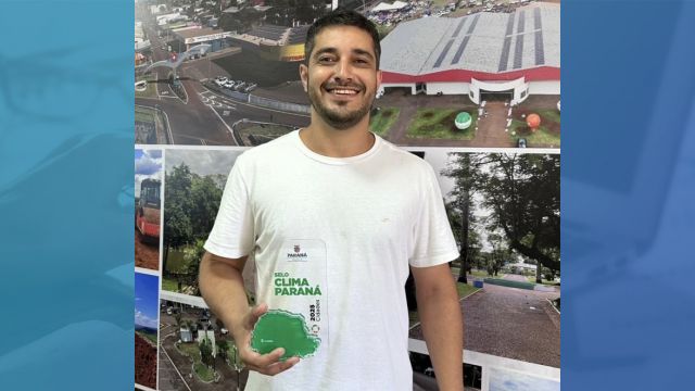 Imagem referente a notícia: Corbélia recebe Selo Clima Paraná por avanços em sustentabilidade e gestão ambiental