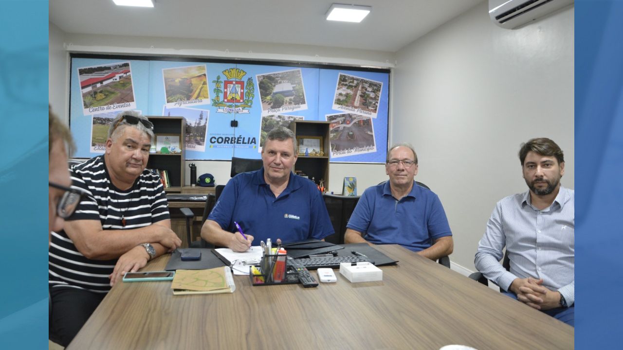 Prefeito em exercício autoriza pavimentação asfáltica da Estrada Santa Rosa