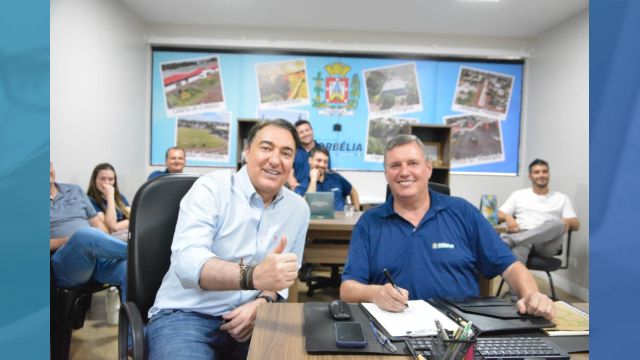 Imagem referente a notícia: Revitalização da Avenida Rio Grande do Sul vai transformar um dos principais corredores urbanos de Corbélia