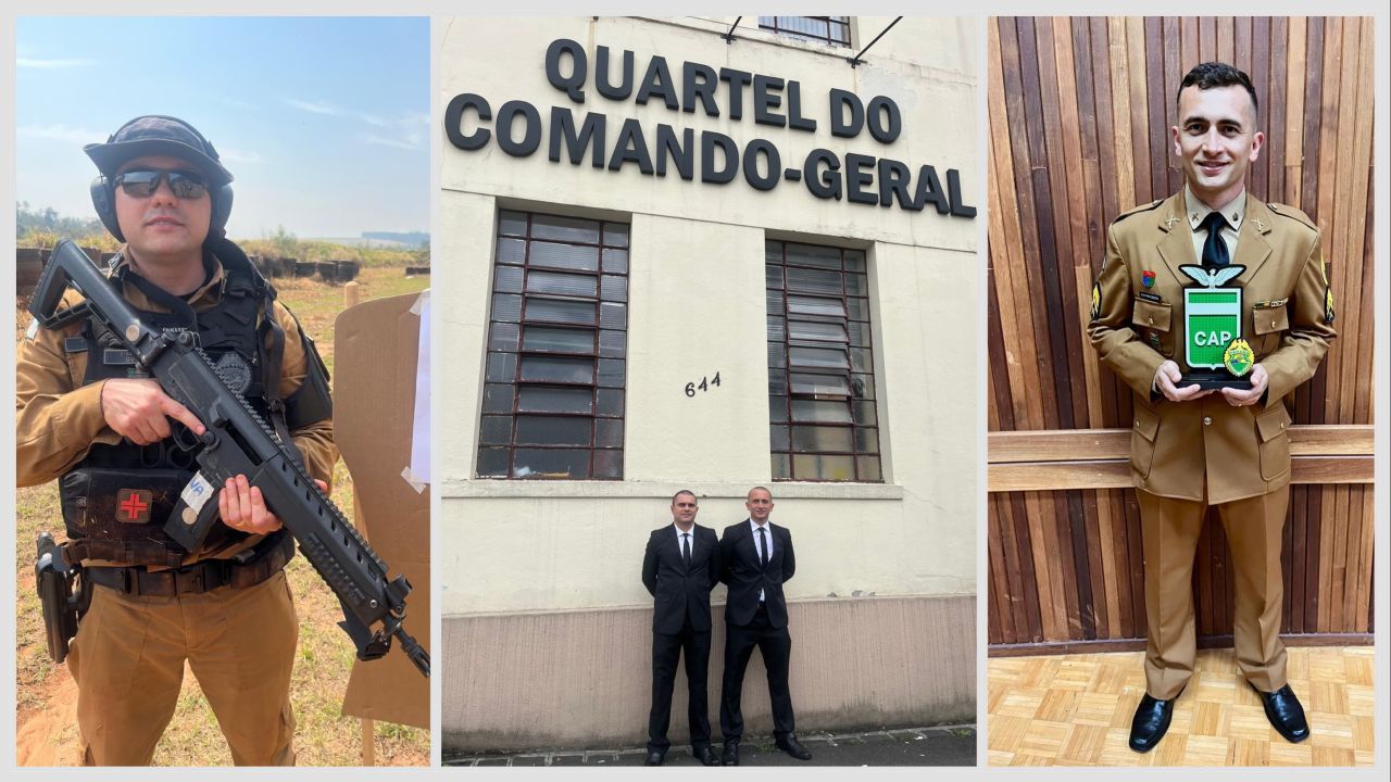 Dois militares do 31º BPM ingressam no Curso de Formação de Oficiais da PMPR