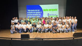 Imagem referente a notícia: Saúde de Corbélia apresenta resultados expressivos em 2025 e projeta avanços para 2026 durante a Escola de Governo