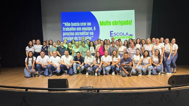 Imagem referente a notícia: Saúde de Corbélia apresenta resultados expressivos em 2025 e projeta avanços para 2026 durante a Escola de Governo