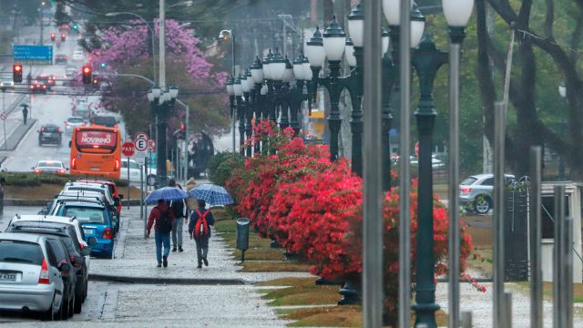 Imagem referente a notícia: Semana terá "amostra grátis" do outono, com temperaturas amenas e chuva isolada