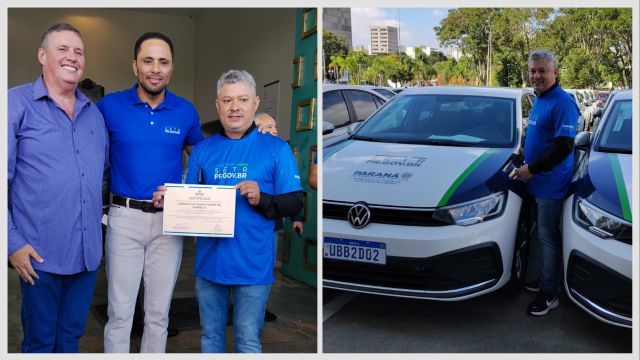 Imagem referente a notícia: Corbélia recebe veículo 0 km do Governo do Paraná para reforçar atendimento ao trabalhador