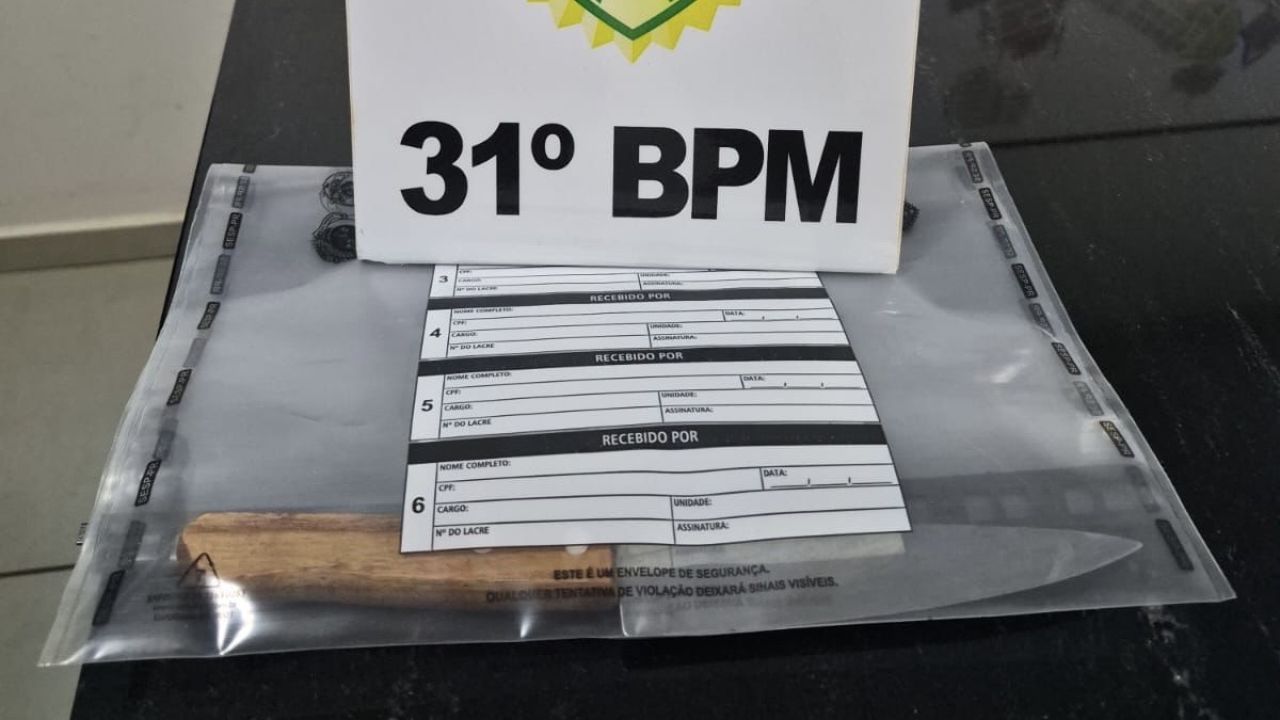 Confusão com faca deixa feridos e termina com prisão em Corbélia