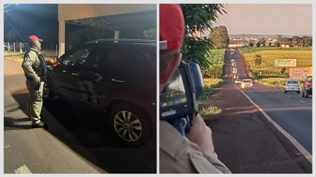 Imagem referente à notícia: Operação Páscoa registra mais de 600 abordagens e nenhum óbito nas rodovias do Oeste do Paraná