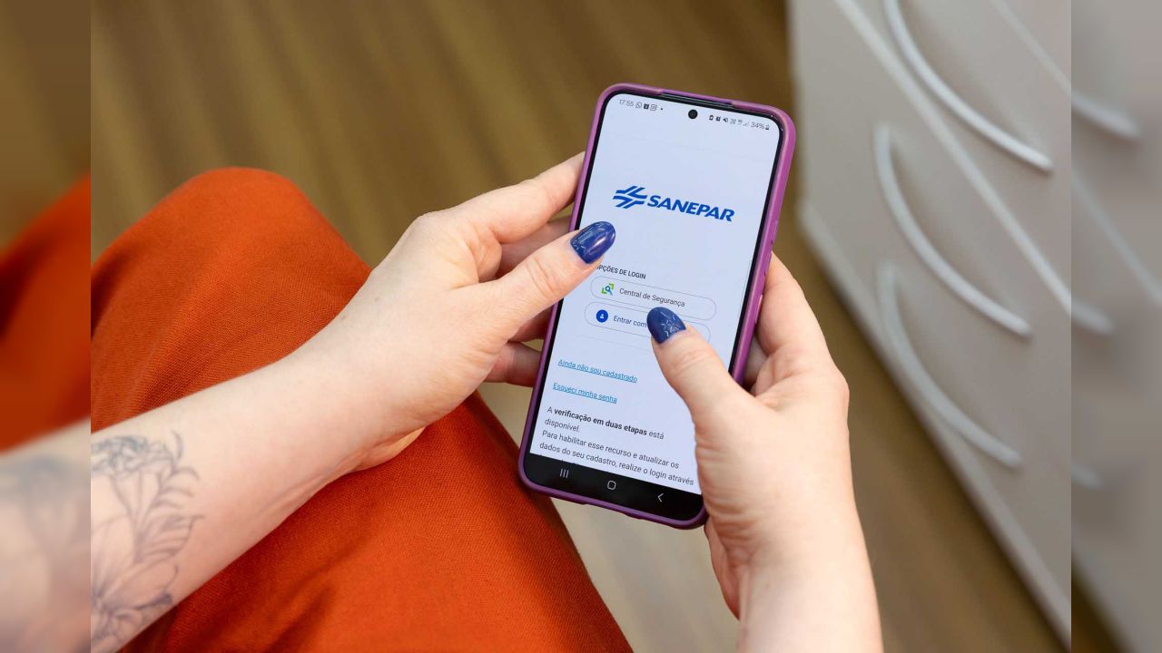 Cliente da Sanepar pode receber avisos sobre abastecimento de água no imóvel por SMS