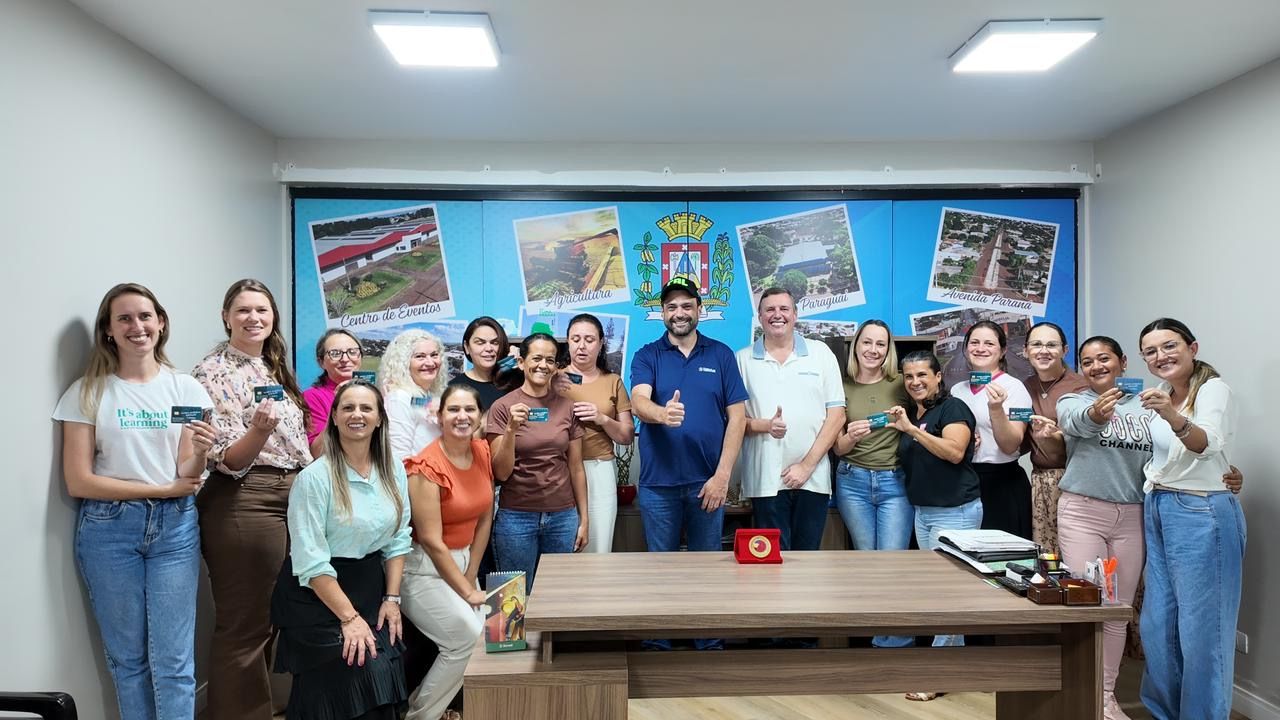 Prefeito e vice recebem diretoras e destacam avanços na educação de Corbélia