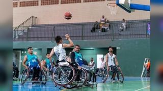 Imagem referente a notícia: Cascavel sedia competição nacional de basquete em cadeira de rodas