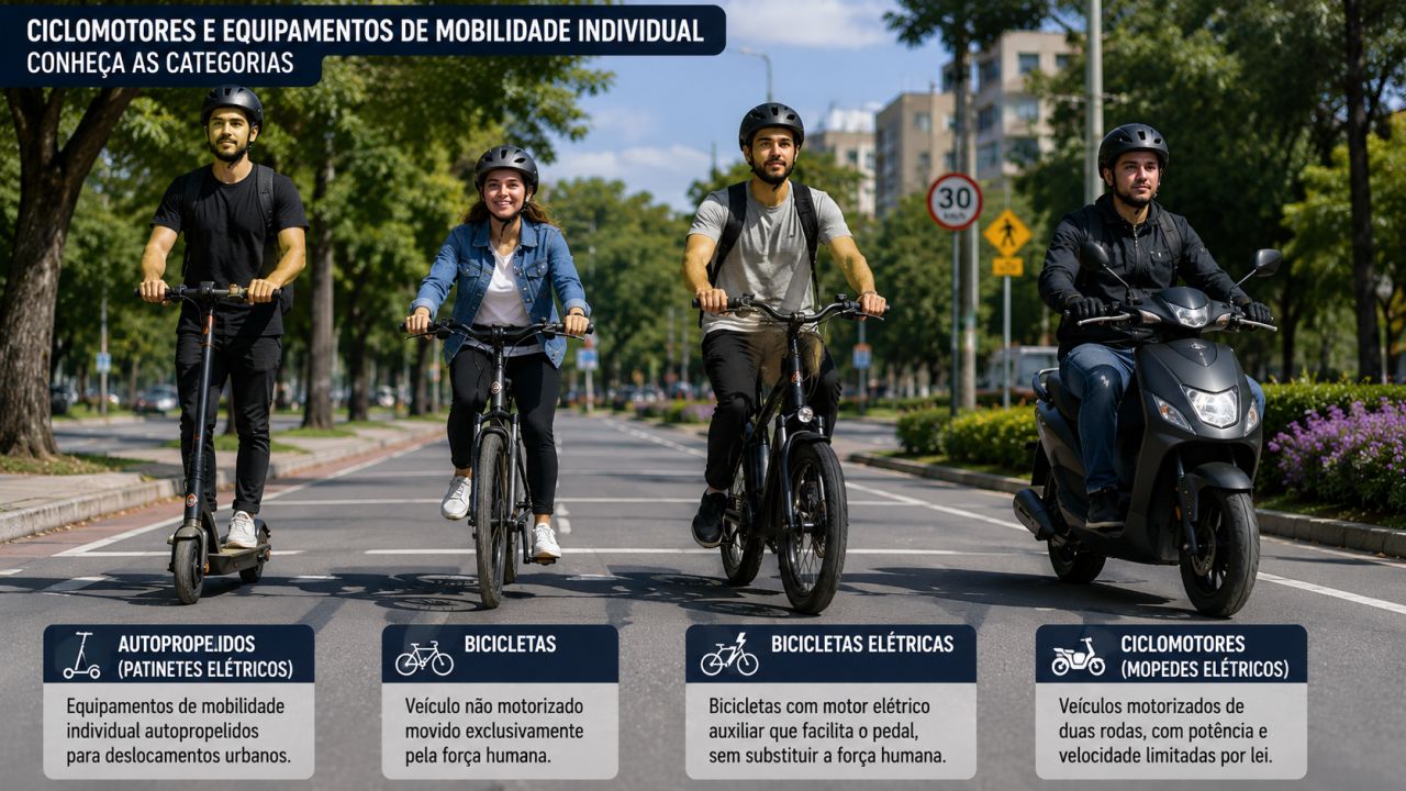 Corbélia endurece regras para bicicletas elétricas e patinetes; circulação em calçadas poderá gerar multa
