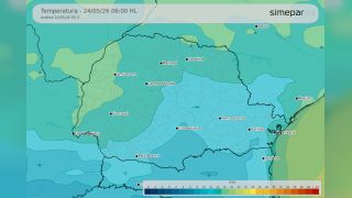 Imagem referente a notícia: Fim de semana será gelado e com chuva em boa parte do Paraná, prevê Simepar