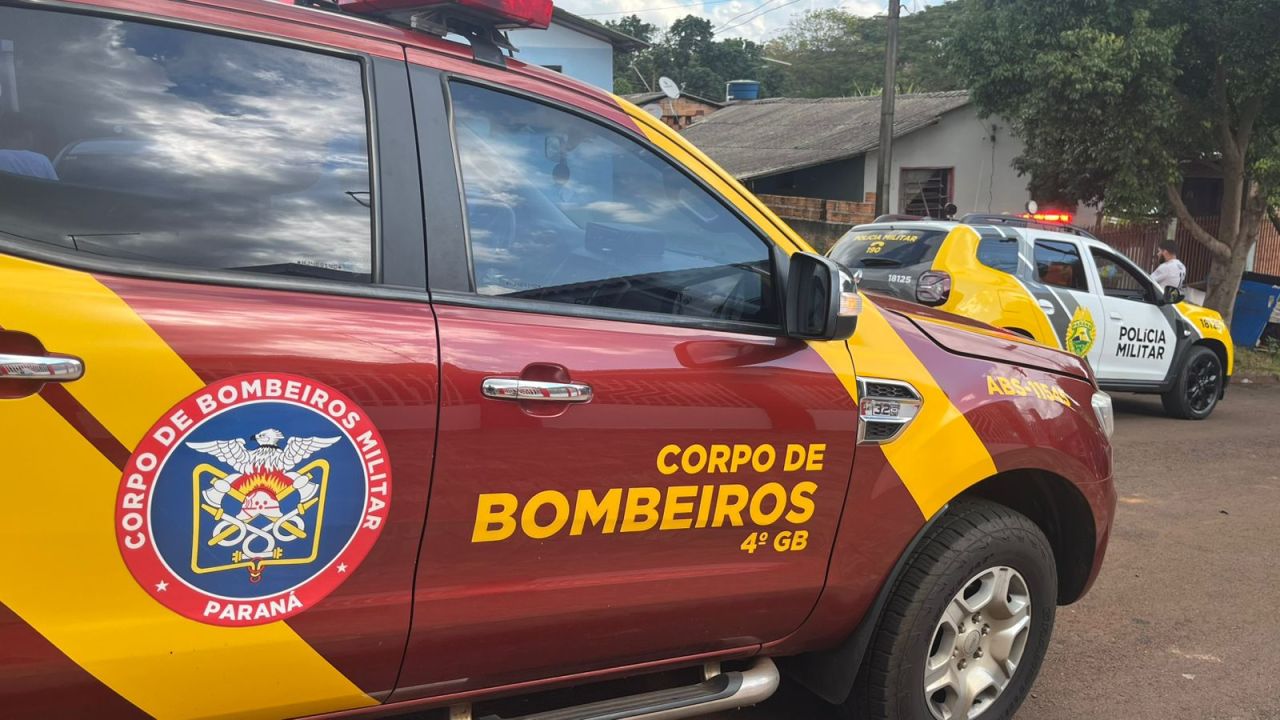 Tragédia em Corbélia: homem morre carbonizado após incêndio destruir quarto no Vila Nova Nazaré