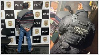 Imagem referente a notícia: Escondido em propriedade rural de Corbélia, foragido condenado por estupro de vulnerável é capturado pela Polícia Civil