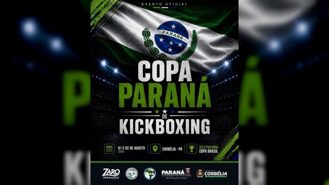 Maior competição de kickboxing do Paraná chega a Corbélia com vaga para a Copa Brasil