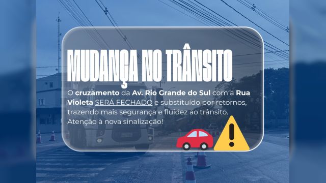 Corbélia anuncia mudanças no trânsito e substitui rotatória do Sicredi por semáforo
