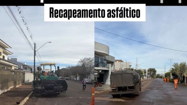 Maior programa de recapeamento da história de Corbélia começa e vai beneficiar 240 ruas