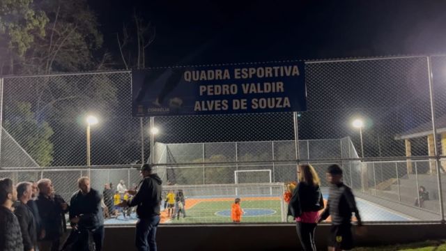Quadra do BNH é entregue revitalizada após mais de 20 anos e ganha nova vida para esporte e lazer em Corbélia