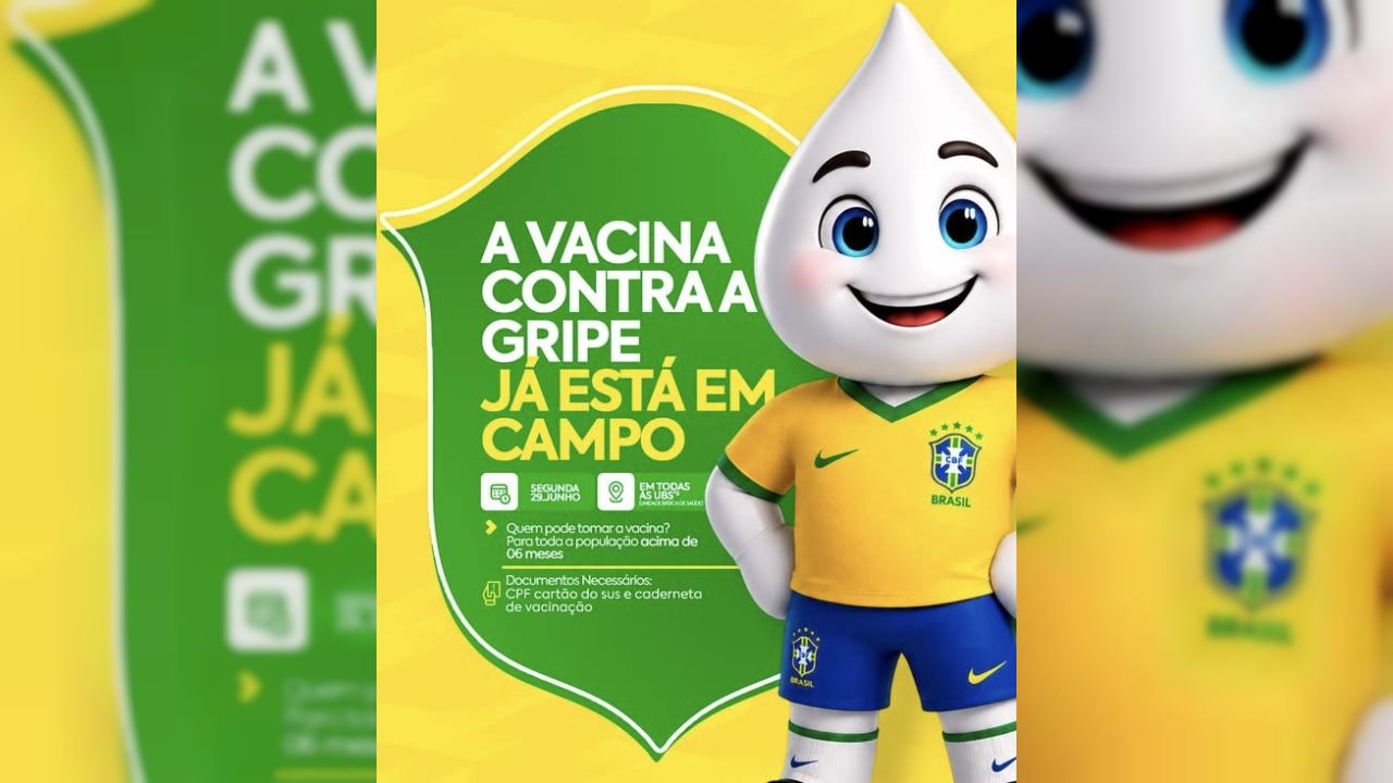 Vacinação contra a gripe é ampliada para toda a população em Corbélia a partir de 29 de junho