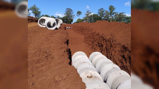 Corbélia supera 15 quilômetros de novas galerias pluviais e reforça prevenção contra enchentes