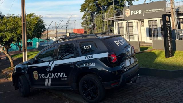 Homem é preso pela Polícia Civil em Corbélia após mandado expedido pela Justiça