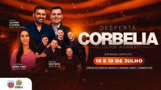 Imagem referente a notícia: Desperta Corbélia estreia com shows nacionais, culto, Santa Missa e promete reunir milhares de pessoas