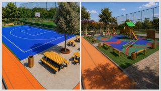 Imagem referente a notícia: Corbélia inicia obra de R$ 1,46 milhão que vai transformar o Lago Municipal em novo complexo esportivo