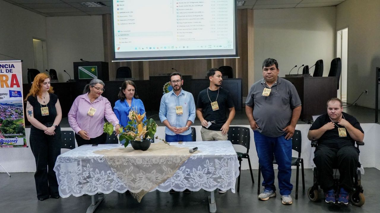 Braganey realiza 1ª Conferência Municipal de Cultura e aprova plano que vai nortear ações pelos próximos 10 anos