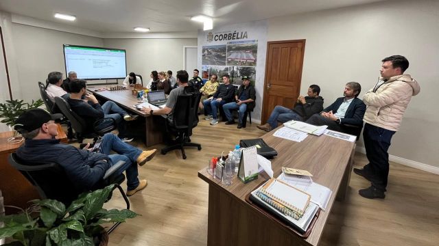 Imagem referente à notícia: Corbélia fortalece preparação para eventos climáticos extremos e atualiza Plano de Contingência