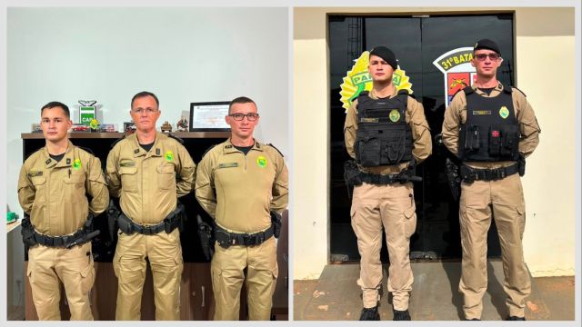 Imagem referente à notícia: Marcos Roberto Tavella Donato é recebido como novo Aspirante do 31º BPM