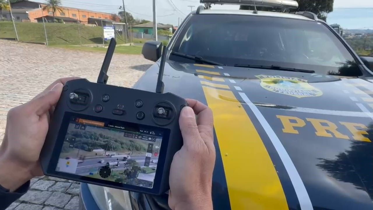 PRF inicia Operação Independência com drones para fiscalizar a BR-369 em Cascavel
