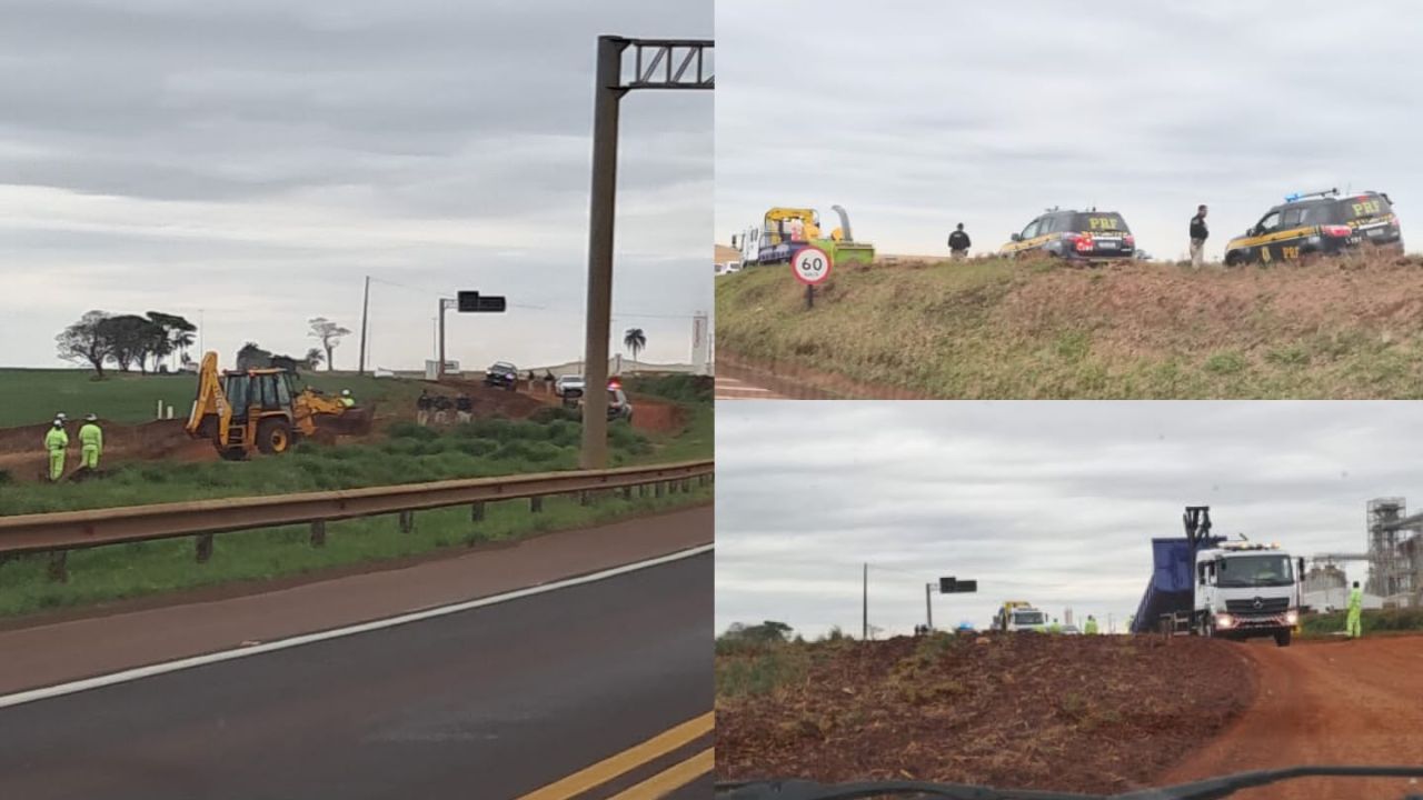 Motoristas perdem rota usada para evitar praça de pedágio em Corbélia