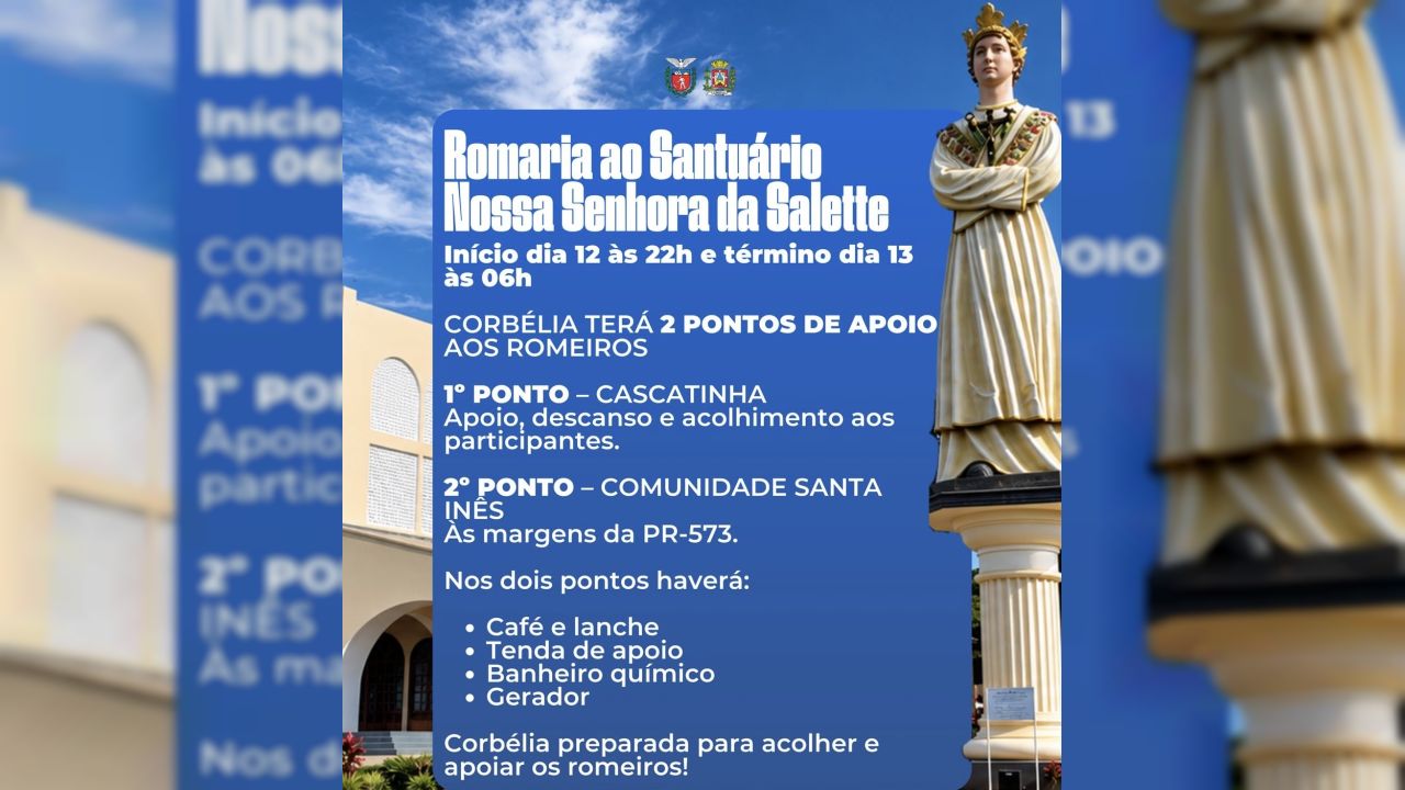 50ª Romaria ao Santuário Nossa Senhora da Salette reúne milhares de fiéis