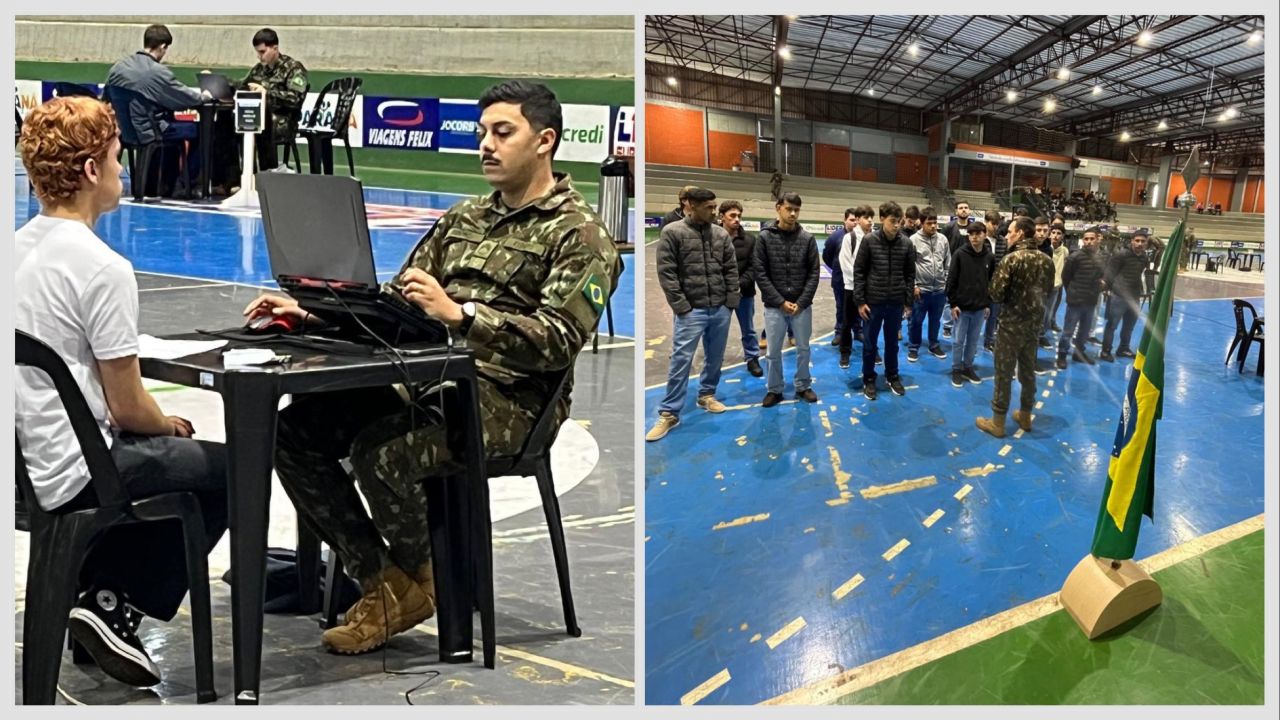 Corbélia realiza seleção de jovens para o serviço militar