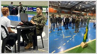 Imagem referente a notícia: Corbélia realiza seleção de jovens para o serviço militar