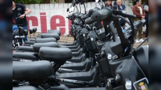 Imagem referente a notícia: Corbélia entrega 11 novas scooters para Agentes Comunitárias de Saúde