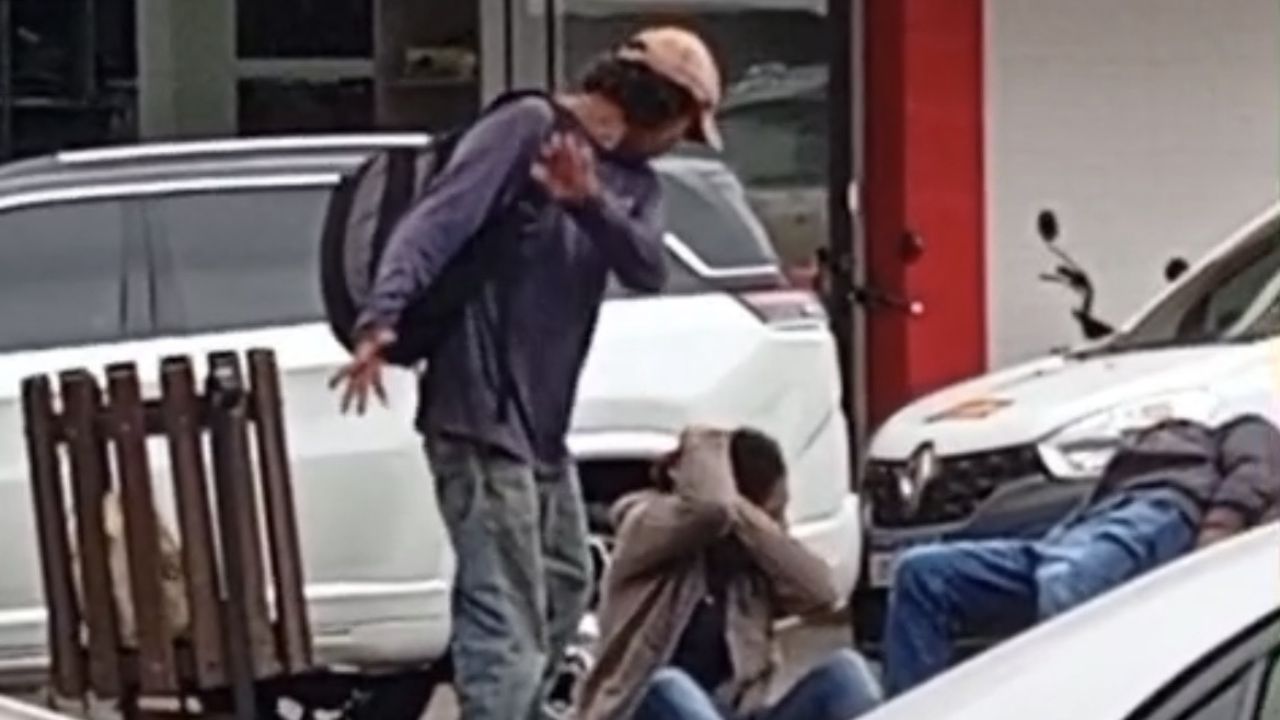 Homem é preso após agressão contra mulher em situação de rua no centro de Corbélia