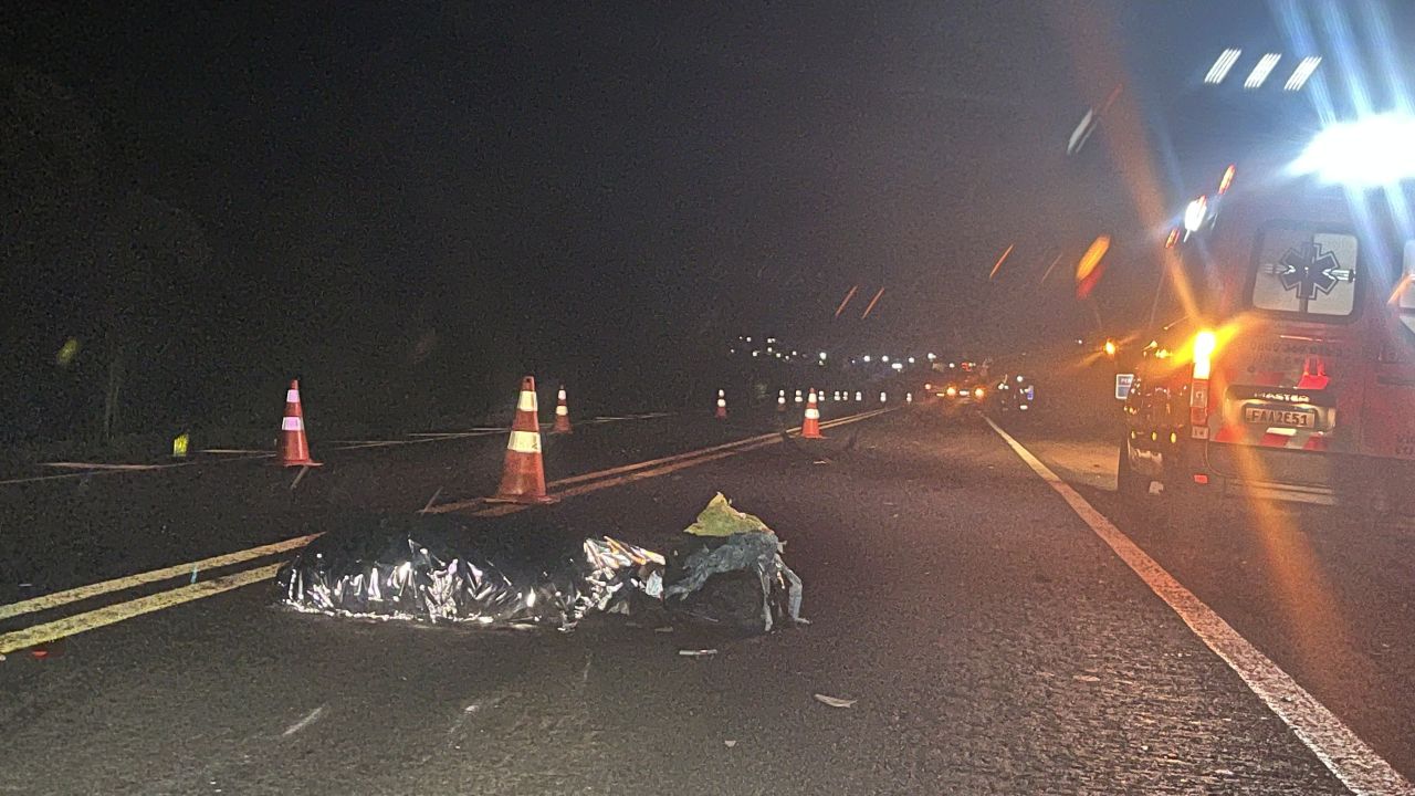 Motociclista morre em grave acidente na BR-369, em Corbélia