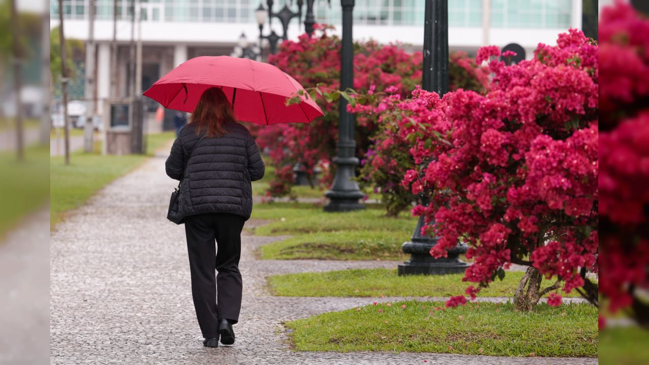 Paraná terá fim de semana cinzento com risco de tempestades, prevê Simepar