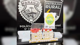 Imagem referente a notícia: Patrulha Rural apreende mais de 300 caixas de tirzepatida em caminhão na BR-369, em Corbélia