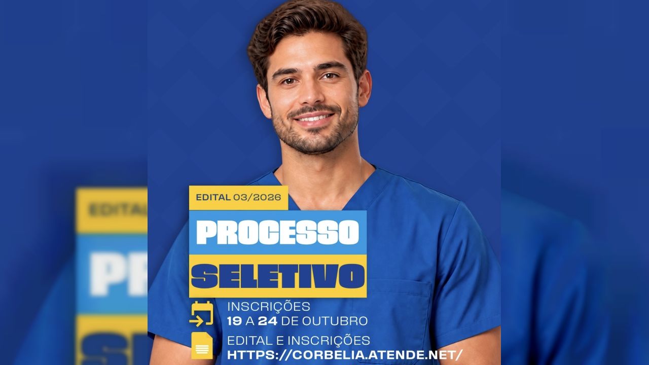 Prefeitura de Corbélia abre PSS com quatro vagas para Técnicos de Enfermagem e salário de R$ 3 mil